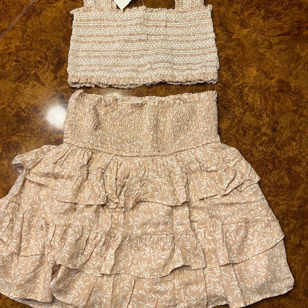 Skirt set